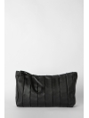 Black quilted shoulder bag