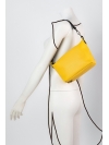Yellow shoulder bag
