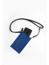 Lapis blue mobile purse