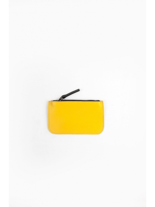 Yellow card case wallet