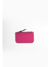 Fuchsia card case wallet