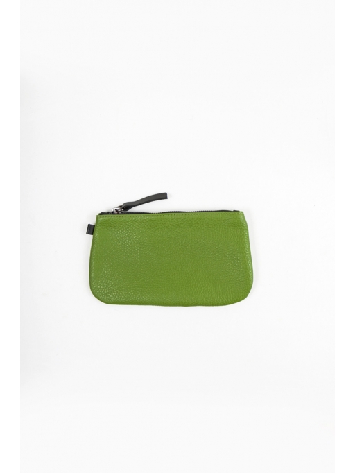 Green accessories pouch