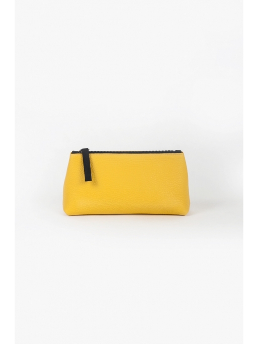 Yellow small beauty bag