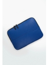 Lapis blue laptop sleeve
