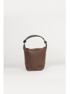 Brown Top Handle  Bag