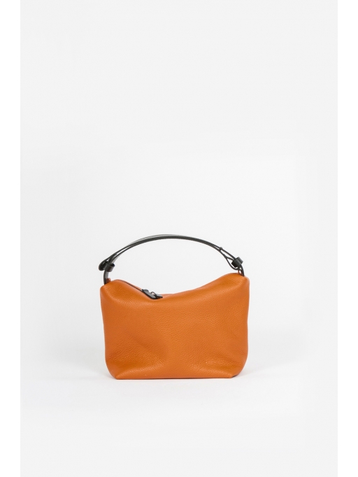 Orange shoulder bag