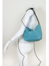 Aqua shoulder bag