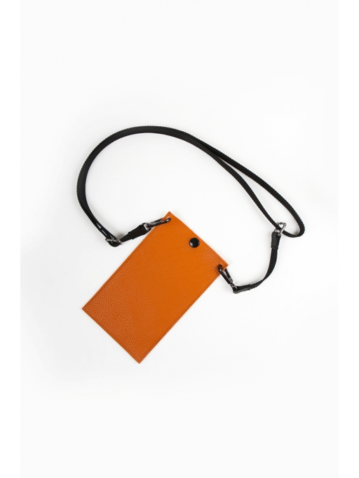 Orange mobile purse