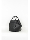 Black convertible handbag