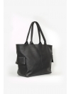 Black shopper bag