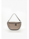 Taupe fanny pack bag