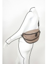 Taupe fanny pack bag