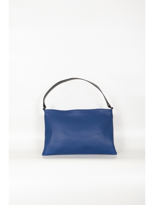 Lapis blue twin shoulder bag